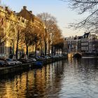 Die Herengracht an der Vijzelstraat