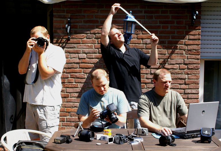 Die Herren Fotografen oder: Wenn wir ein Sternchen wollen, müssen wir uns aber anstrengen