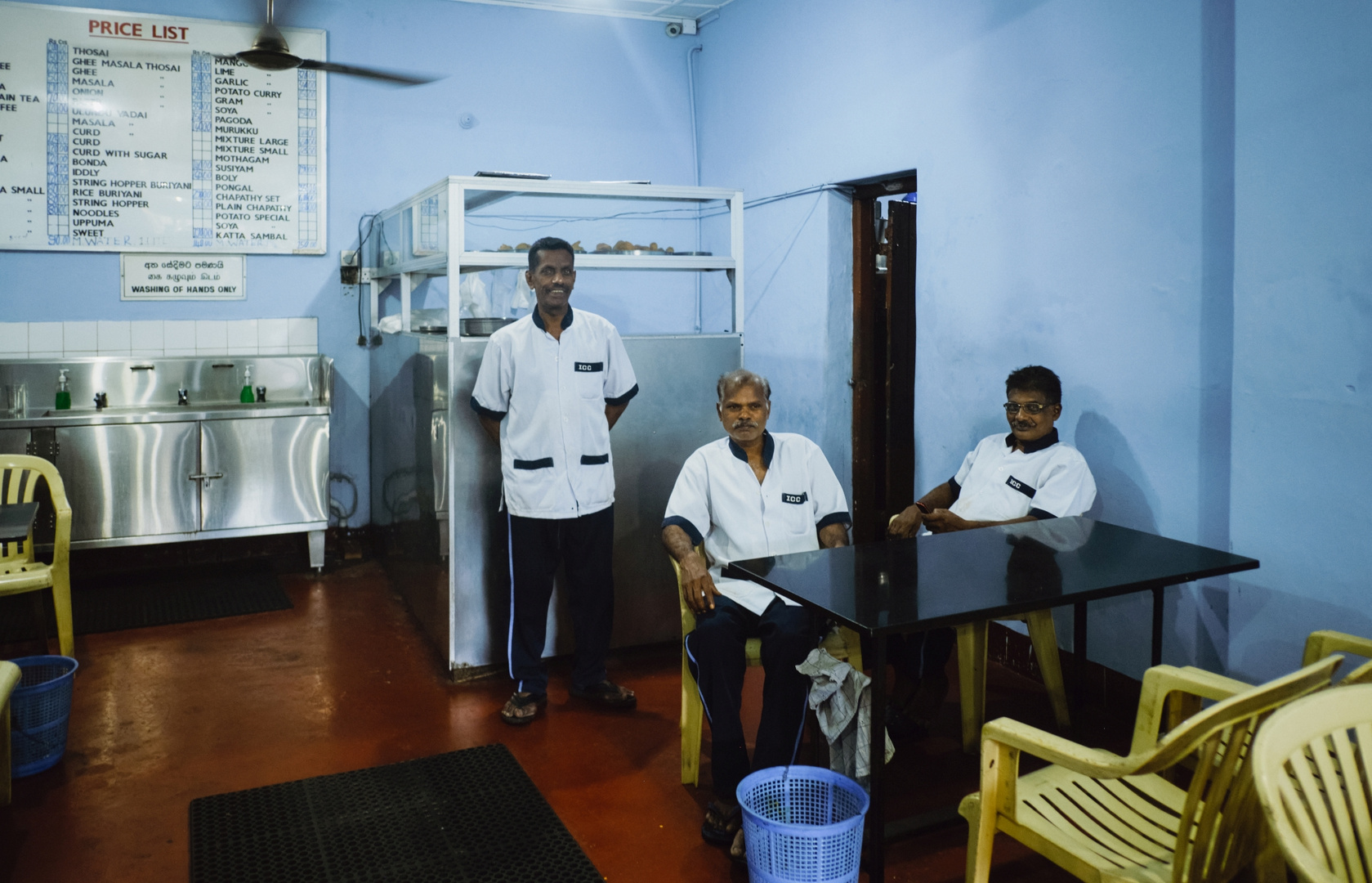 Die Herren vom Indo Ceylon Café