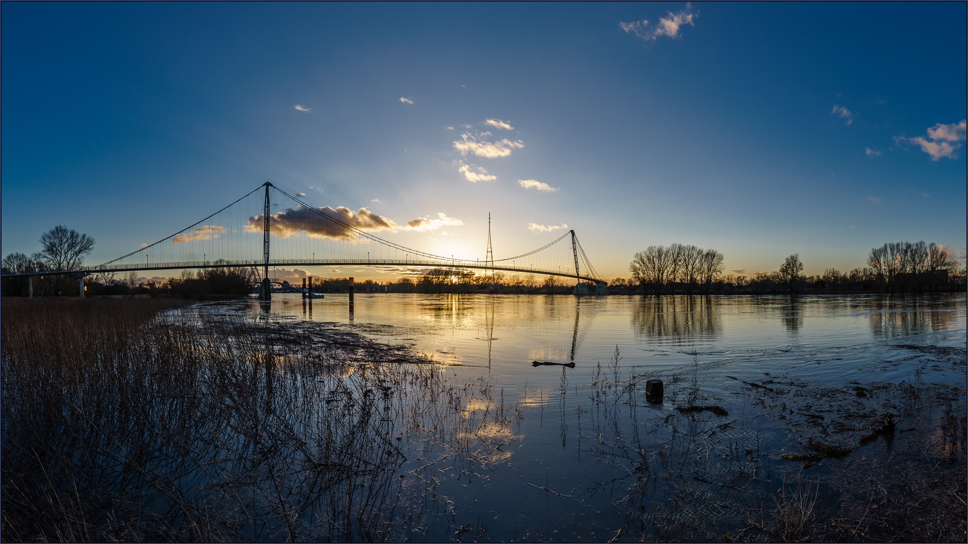 Die Herrenkrugbrücke