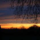 Die herrliche Abendstimmung vom gestrigen Sonnabend