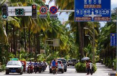 Die herrlichen Straßen der "Dschungelstadt" Jinghong