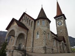 Die Herz-Jesu-Kirche in Goldau