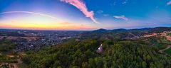 Die Hessische Bergstrasse bei Benshein