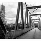 Die "Heuschreckenbrücke" am Herkulesberg in Köln