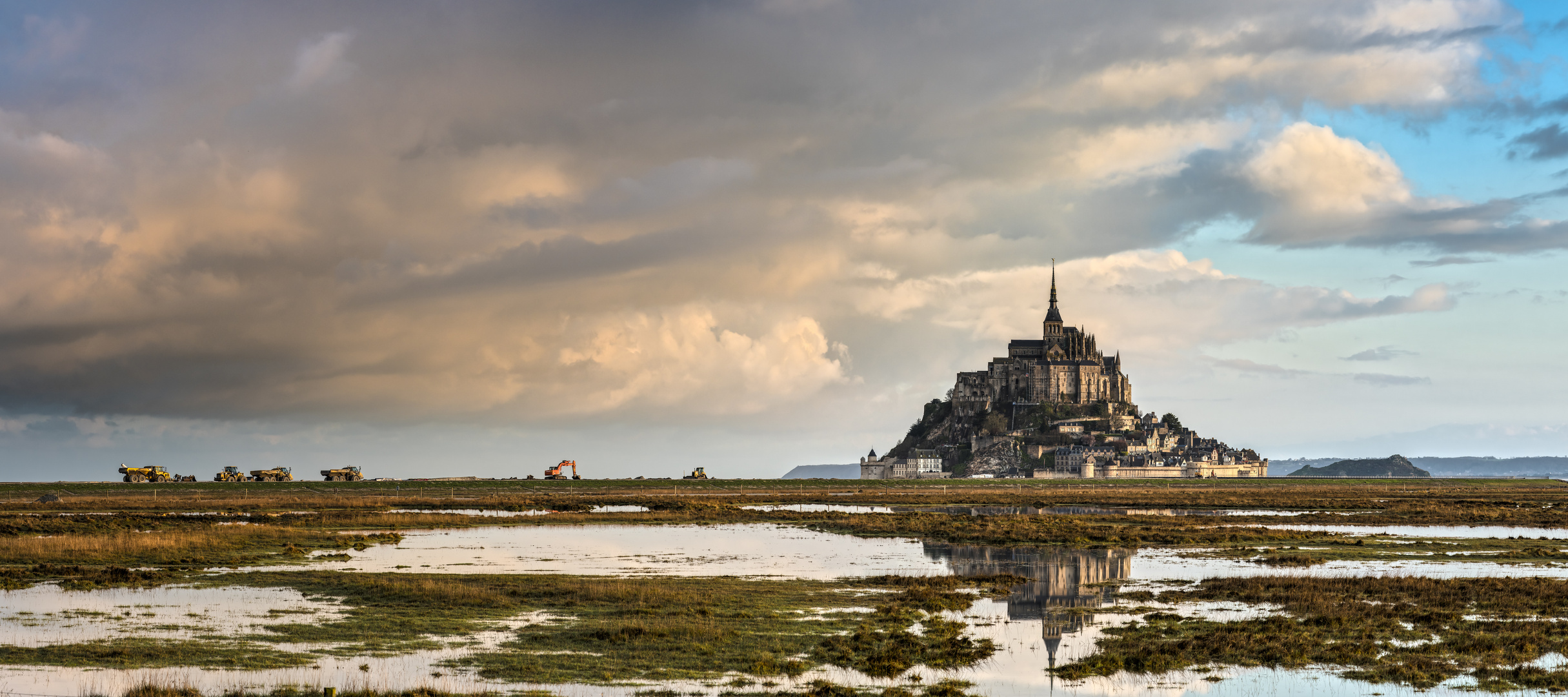 Die Himmel über Mont Saint Michel #1