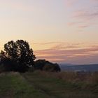 Die Himmelsfarben waren gestern Morgen mit Blick nach Süden wie ein Gemälde...