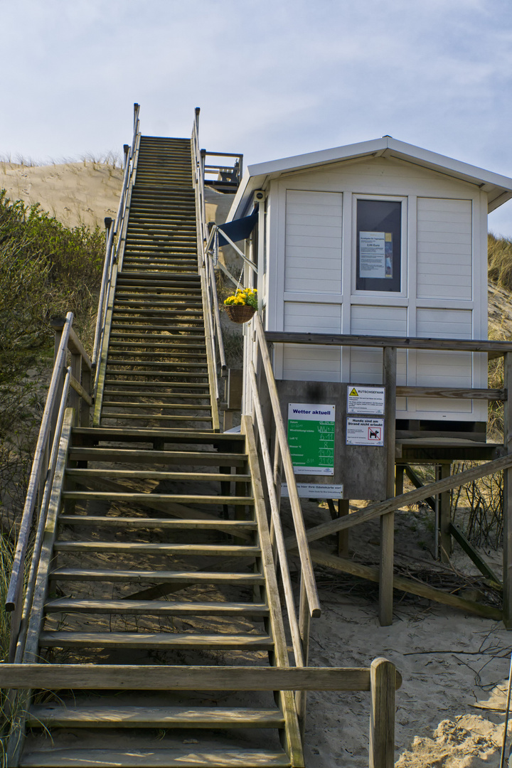 Die Himmelsleiter von Sylt