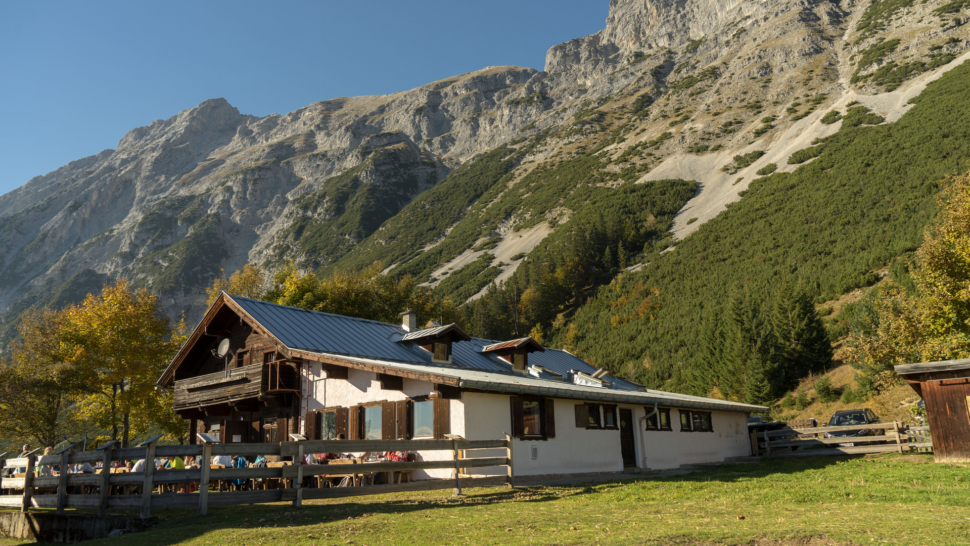 Die Hinterhornalm in Tirol