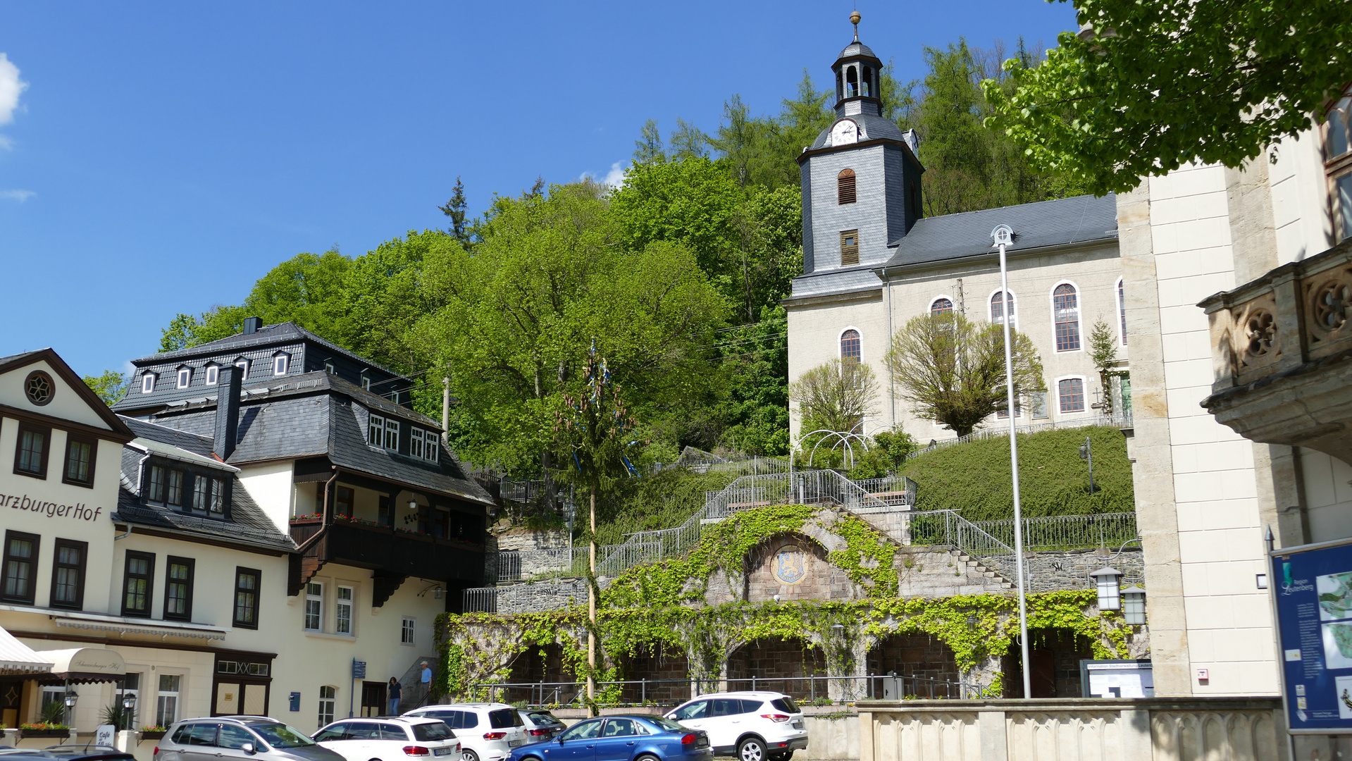 Die historische Altstadt von Wurzbach