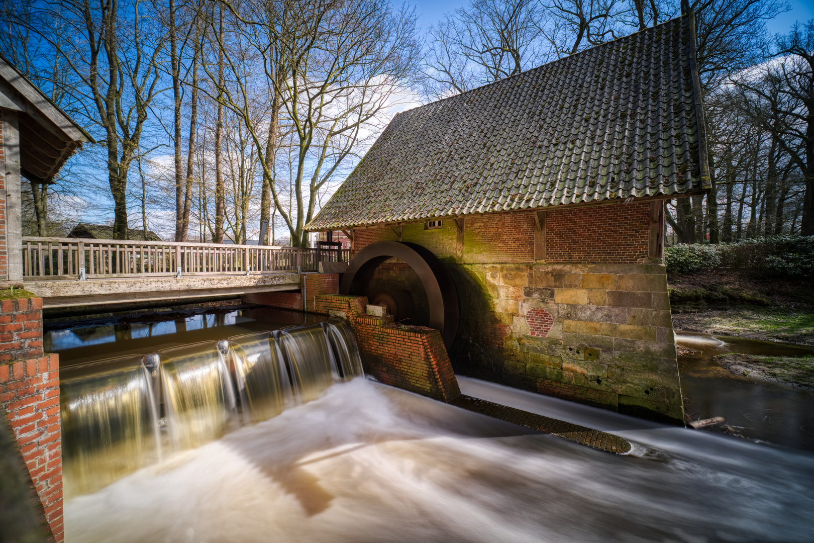 Die historische Wassermühle