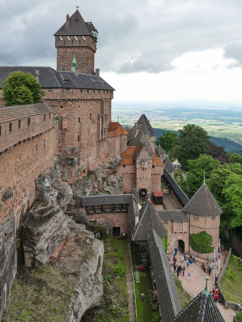 Die Hochkönigsburg im Elsass 2