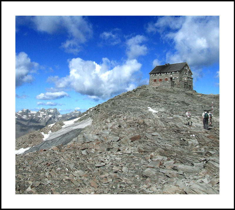 Die Hochstubai Hütte (DAV Sektion Dresden) / Ötztal /Österreich