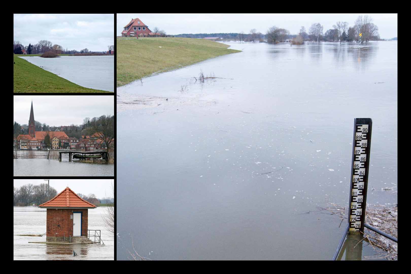 Die Hochwasserlage spitzt sich zu