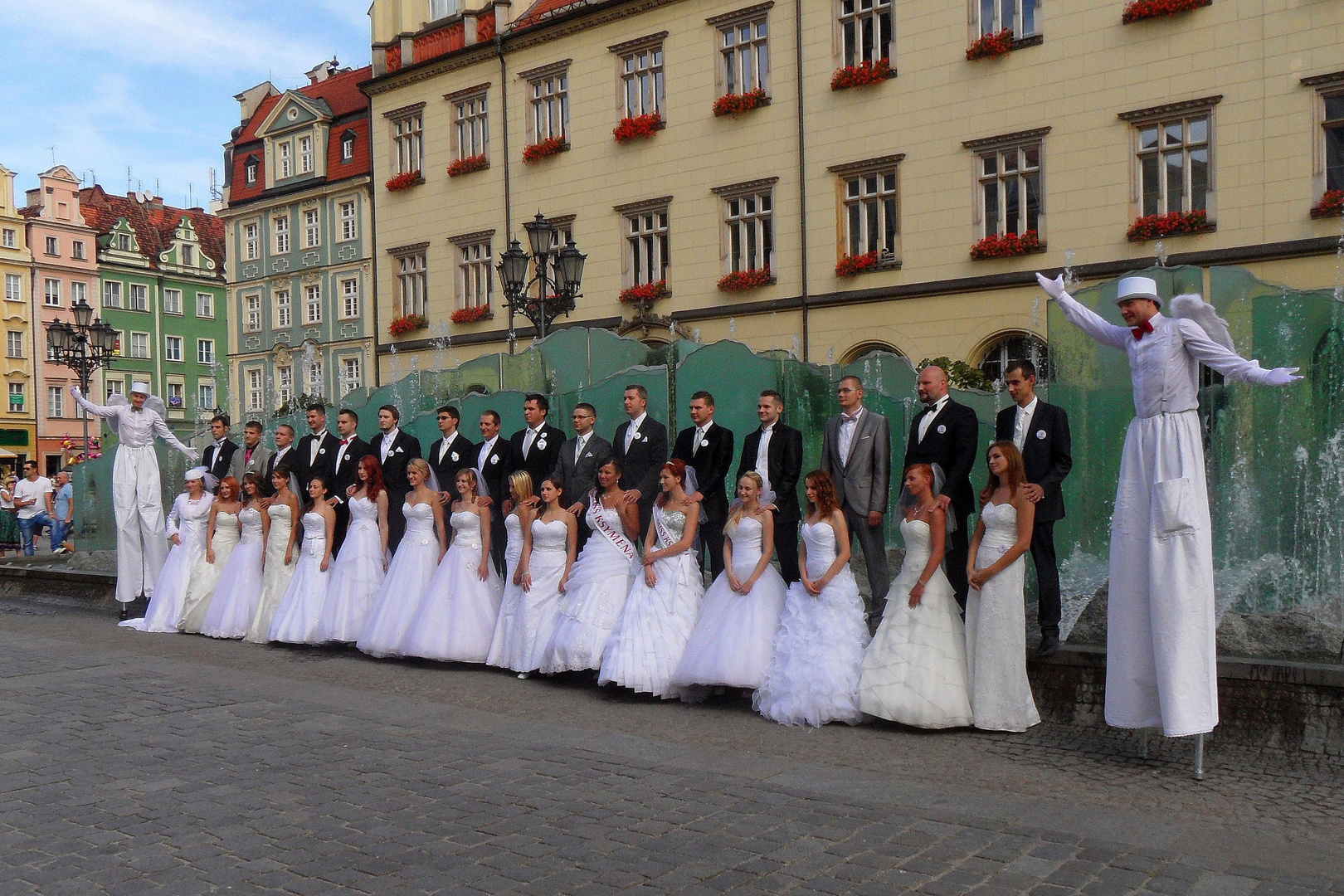 Die Hochzeitspaare von Wroclaw
