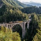 Die höchste Brücke der Rhätischen Bahn