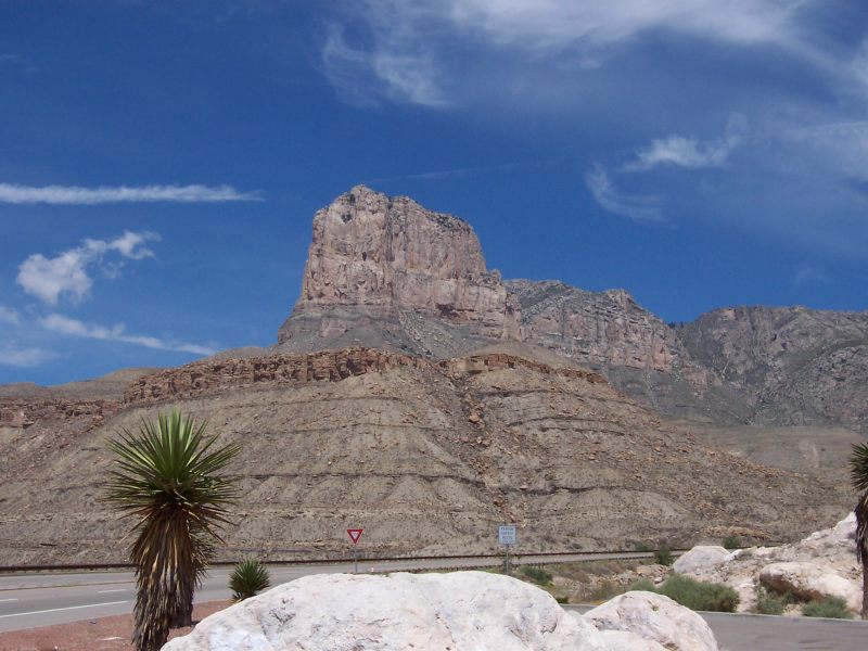 Die hoechste Erhebung in Texas - The Guadalupe Peak