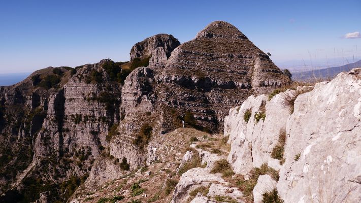 die höchsten Gipfel der Monte Lattari