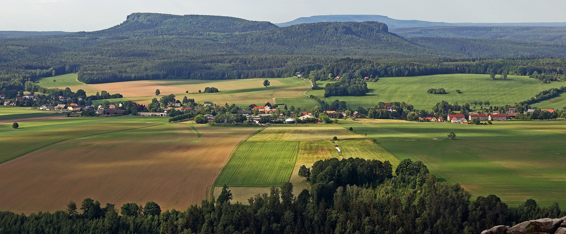 Die höchsten Gipfel des Elbsandsteingebirges