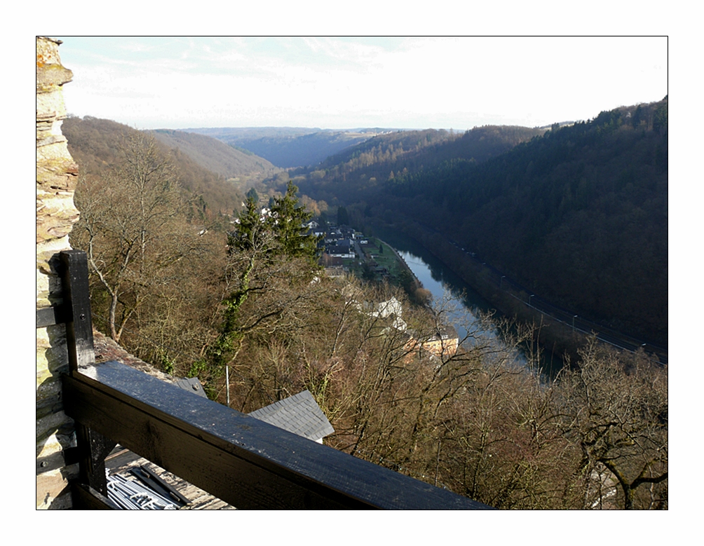 Die Höhenangst, d. Burg u. Ich