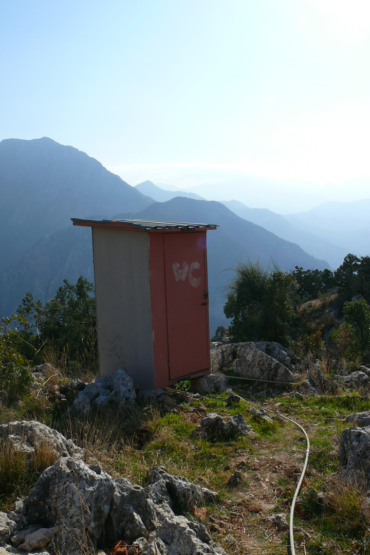 Die Höhentoilette