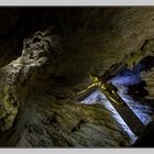 Die Höhle hoch oben im Wendelstein