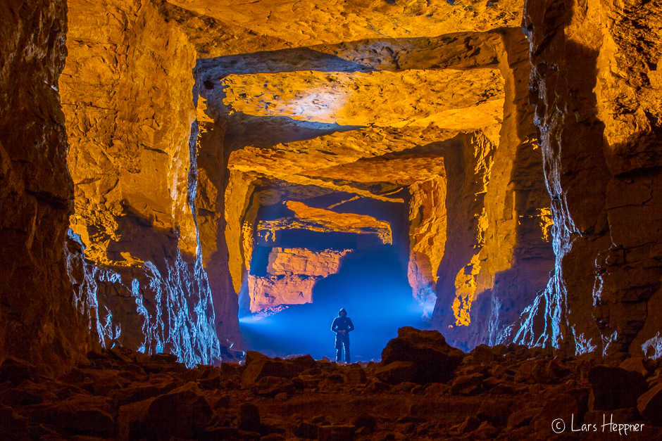 Die Höhlen von Moria - Lightpainting im Herr der Ringe Style