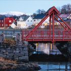 Die hölzerne Brücke von Bronnoysund