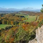 Die Hörselberge im Goldenen Oktober