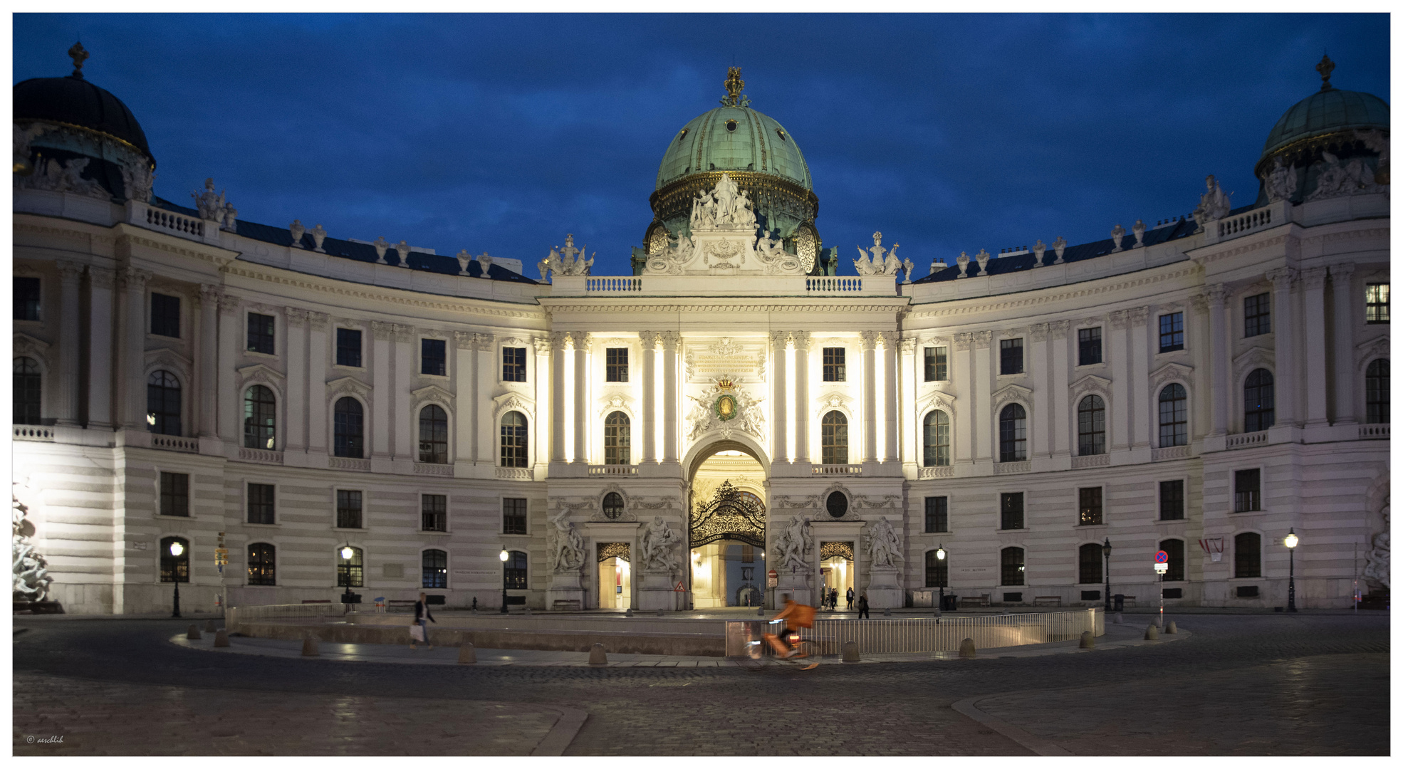 Die Hofburg...