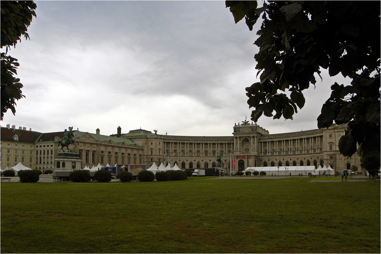 Die Hofburg...