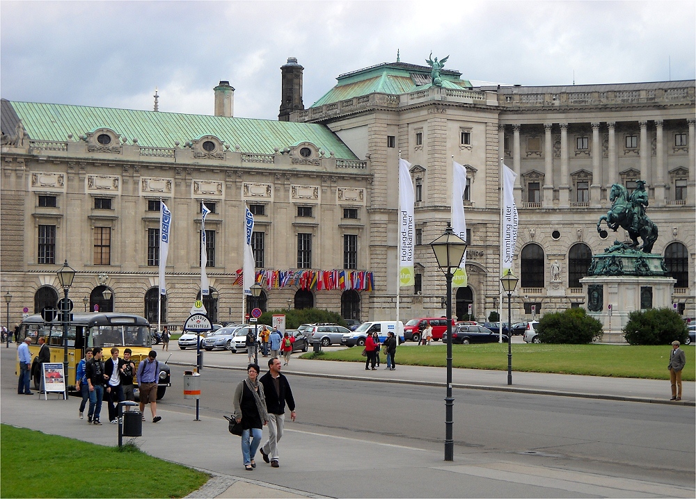 Die Hofburg in Wien