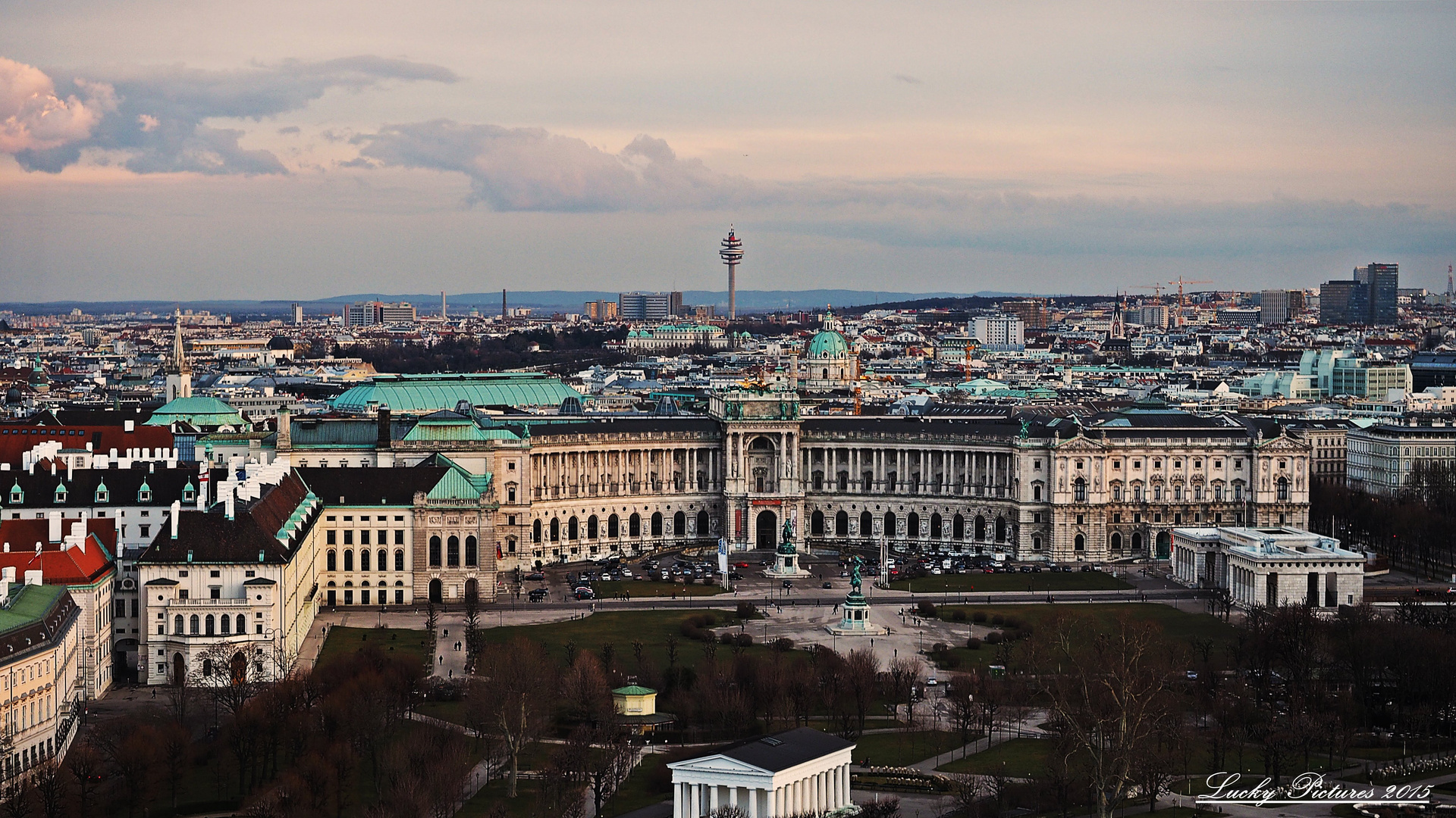 Die Hofburg - über den Dächern von Wien