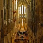 Die hohe Domkirche zu Köln von oben