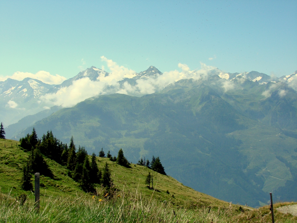 Die Hohen Tauern im Oberpinzgau ( Salzburgland )