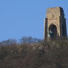 Die Hohensyburg liegt oberhalb vom Hengsteysee