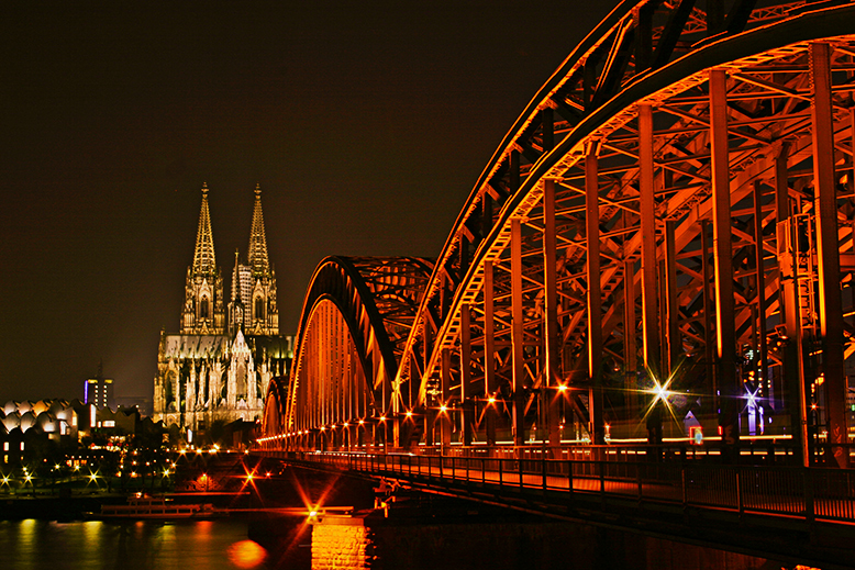 die Hohenzollern Brücke