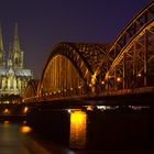 die Hohenzollernbrücke