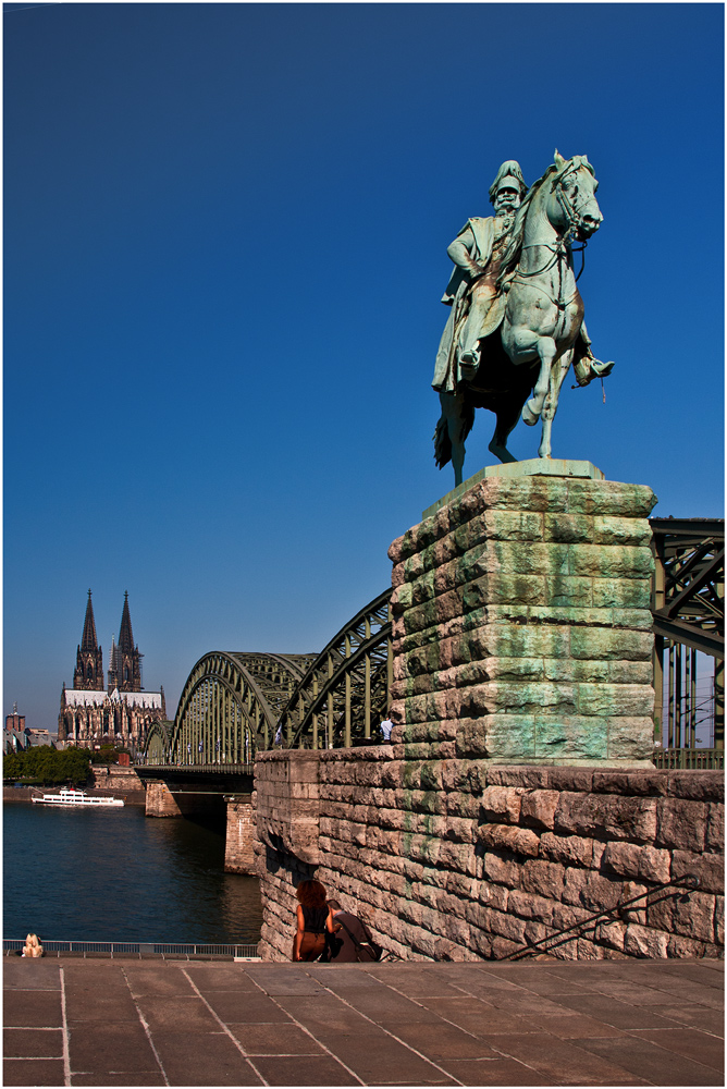 Die Hohenzollernbrücke