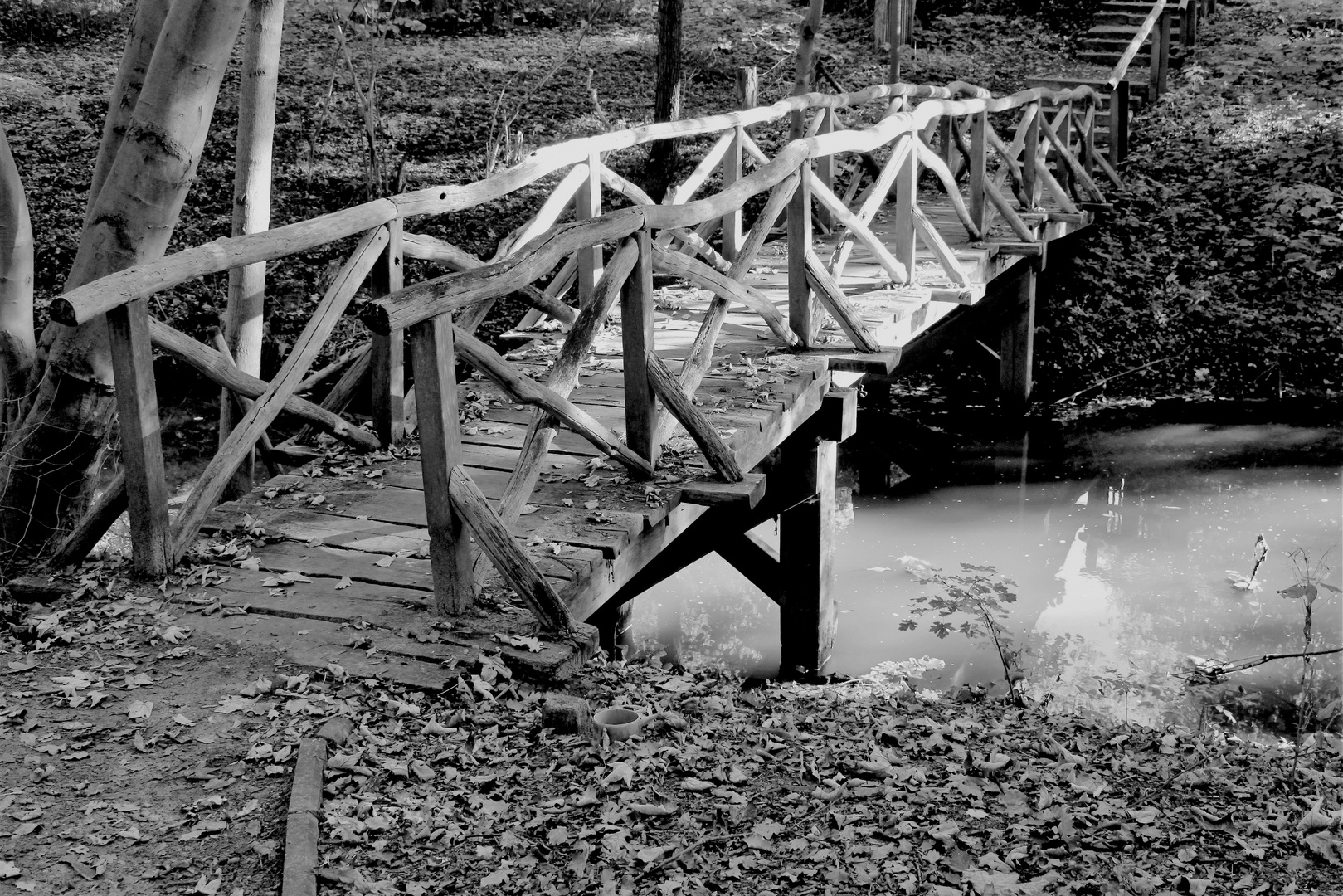 Die Holzbrücke