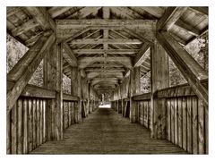 Die Holzbrücke