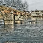 Die Holzbrücke in Bad Säckingen...