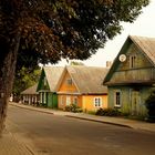 Die Holzhäuser bei Trakai