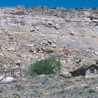Die Hopi leben auf Hochplateaus, wie die First und Second Mesa...