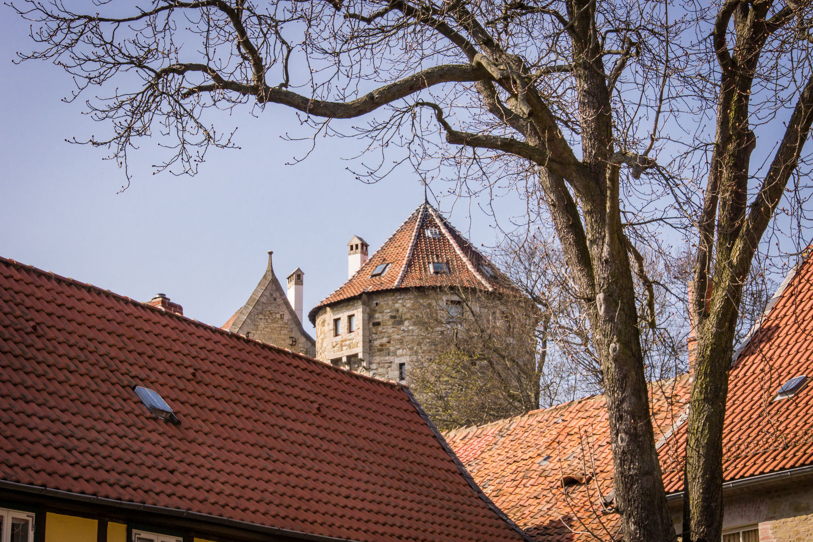 die Hornburg in Hornburg/Vorharz