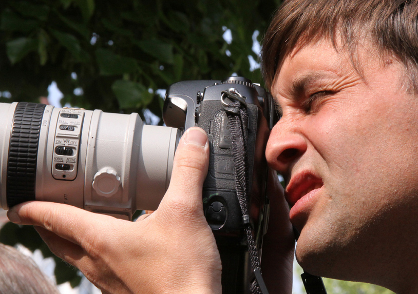 Die hübschen werden Model, die anderen Fotograf.