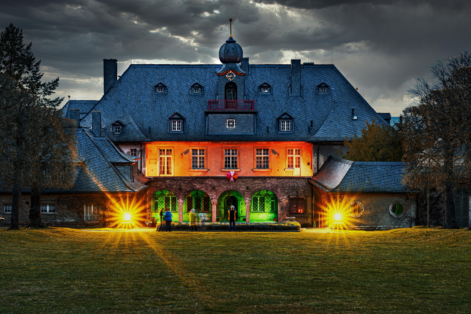 Die Hüther-Villa auf dem Bergfried