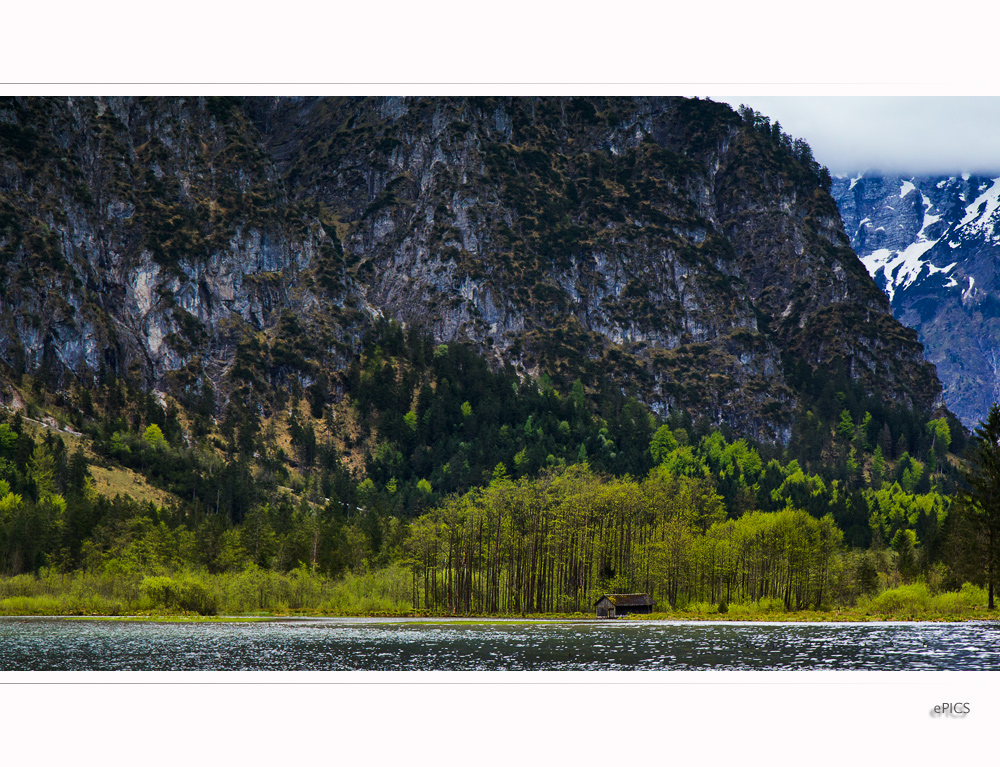 Die Hütte am Almsee