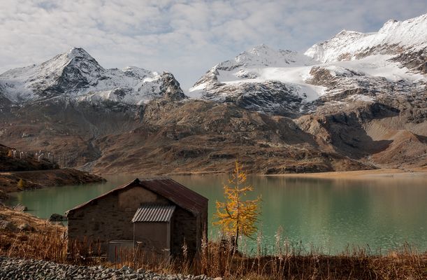 die Hütte am Lago Bianco