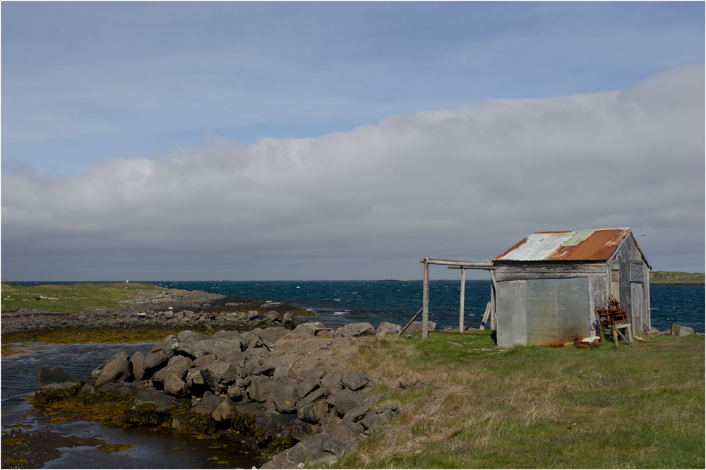 die Hütte am Meer